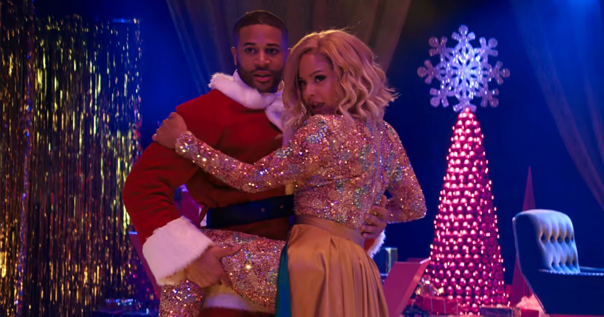 Christina Milian and Devale Ellis Break Down Meet Me Next Christmas Dance