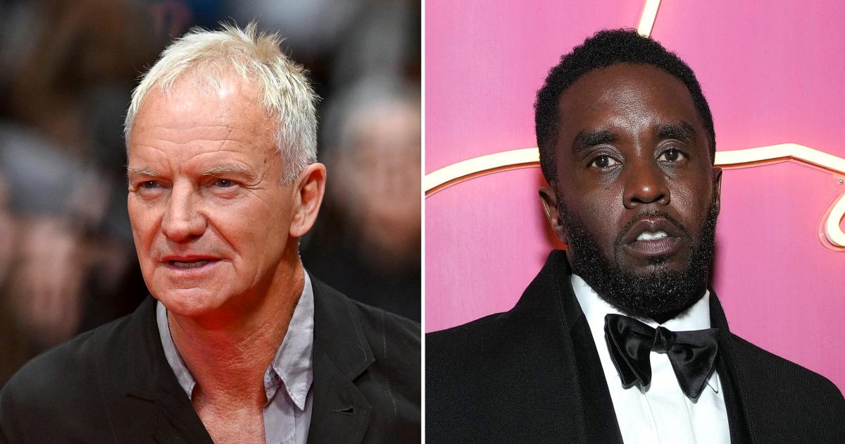 Sting Says Diddy s Legal Battles Doesn t Taint Rapper s Song That Samples Every Breath You Take 0024