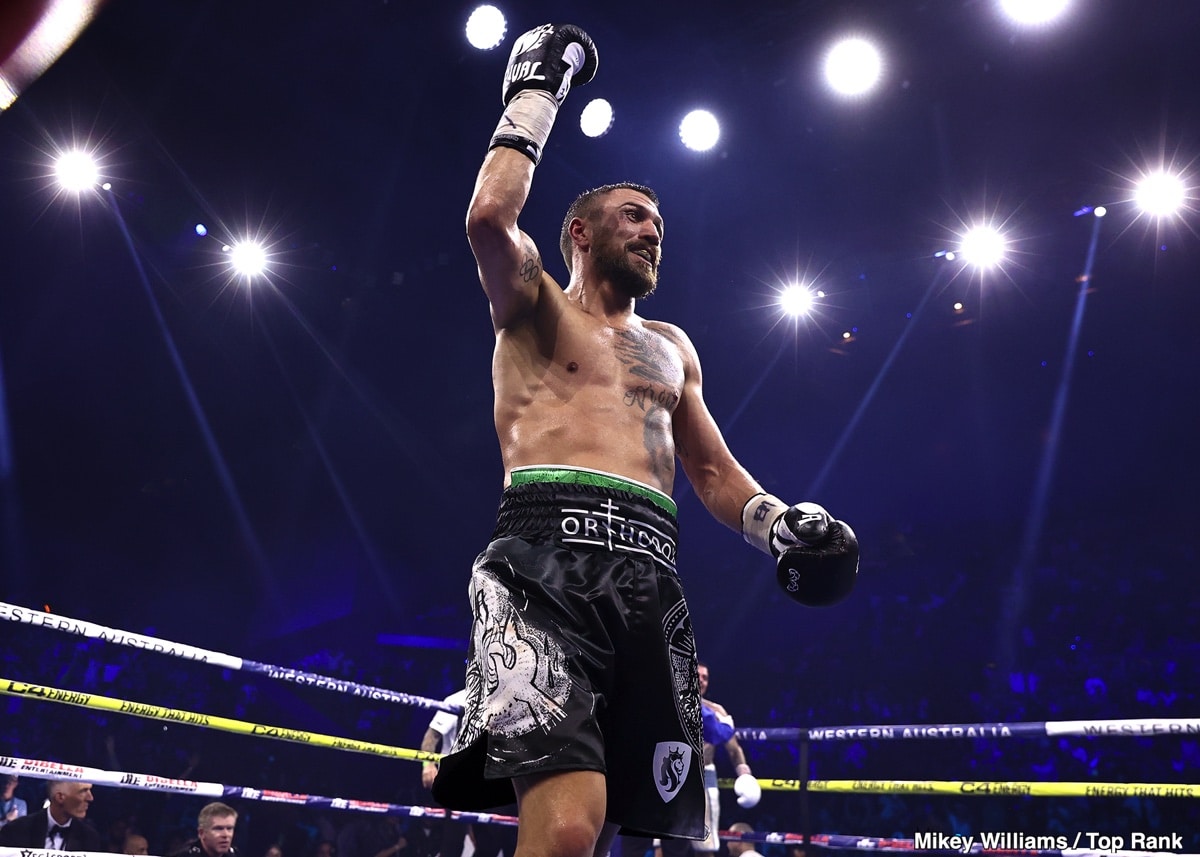 Vasiliy Lomachenko celebrates2