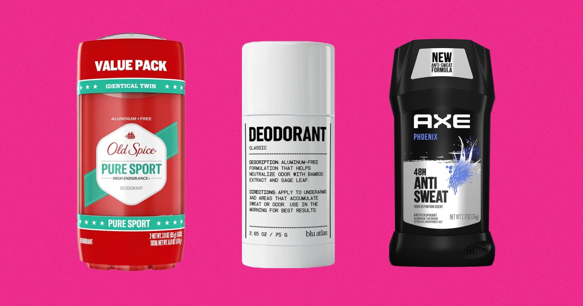 deodorant men