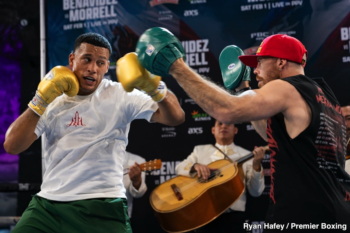 Benavidez vs Morrell Miami Media Workout 12.17.24 02 01 2025 Workout 5